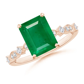 Emerald Cut AA Emerald