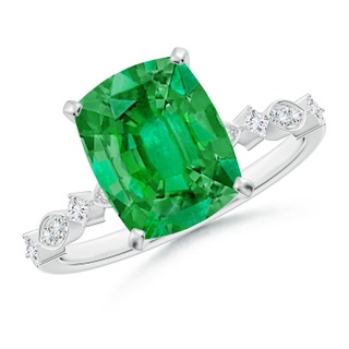 Cushion Rectangular AAA Emerald