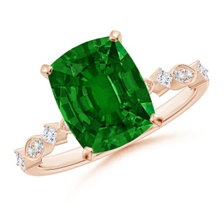 Cushion Rectangular AAAA Emerald