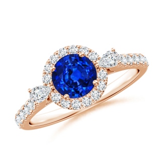 Round AAAA Blue Sapphire