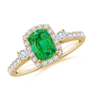 Cushion Rectangular AAA Emerald