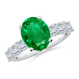 Oval AAA Emerald