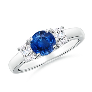 Round AAA Blue Sapphire