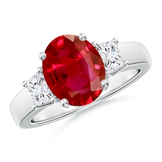 Oval AAA Ruby