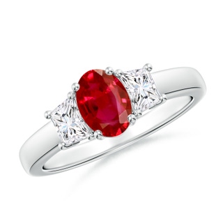 Oval AAA Ruby