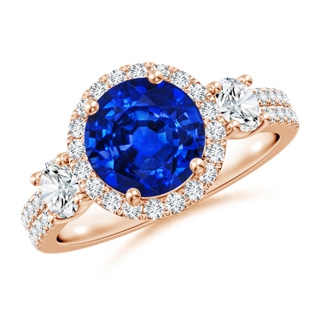 Round AAAA Blue Sapphire