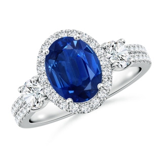 Oval AAA Blue Sapphire