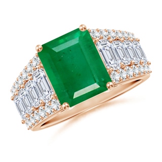 Emerald Cut AA Emerald