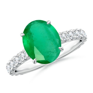 Oval A Emerald