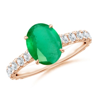 Oval A Emerald