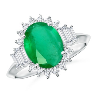Oval A Emerald