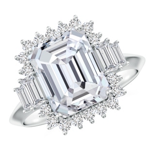 Emerald Cut H, SI2 Diamond