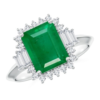 Emerald Cut AA Emerald