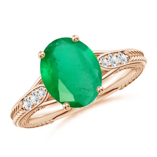 Oval A Emerald