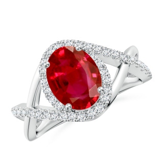 Oval AAA Ruby