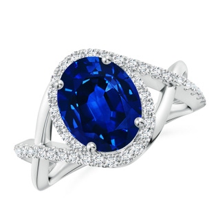 Oval AAAA Blue Sapphire