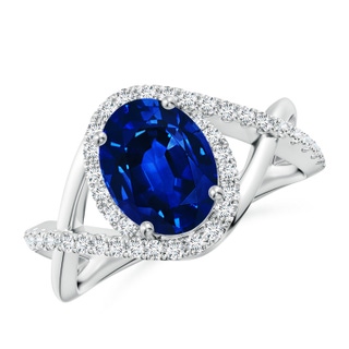 Oval AAAA Blue Sapphire