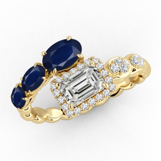 Oval A Blue Sapphire