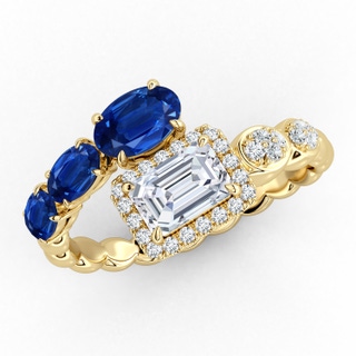 Oval AAA Blue Sapphire