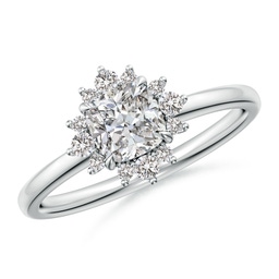 Halo Diamond Halo Rings