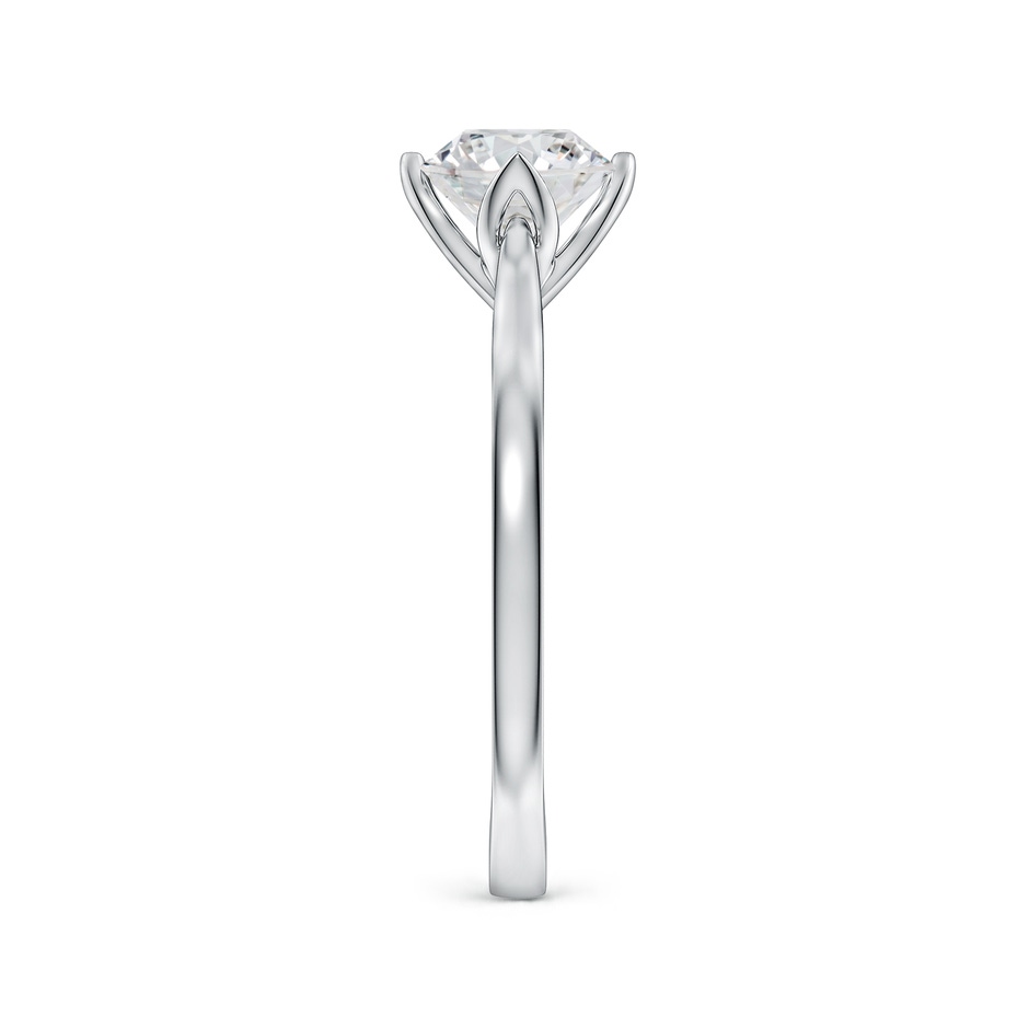 6.5mm HSI2 Round Diamond Engagement Ring with Hidden Accents in White Gold side 299