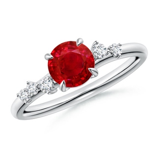 Round AAA Ruby