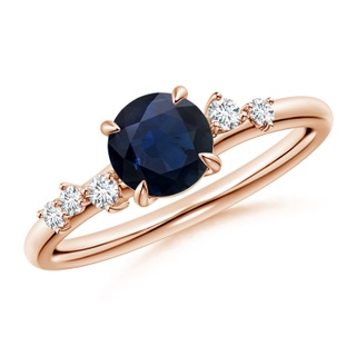 Round A Blue Sapphire