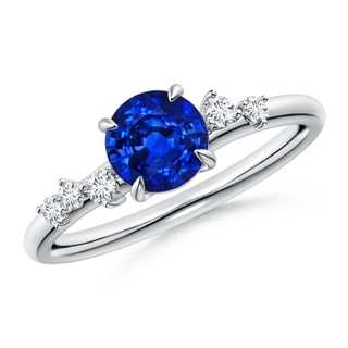 Round AAAA Blue Sapphire