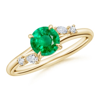 Round AAA Emerald