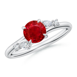Round AAA Ruby