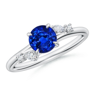Round AAAA Blue Sapphire