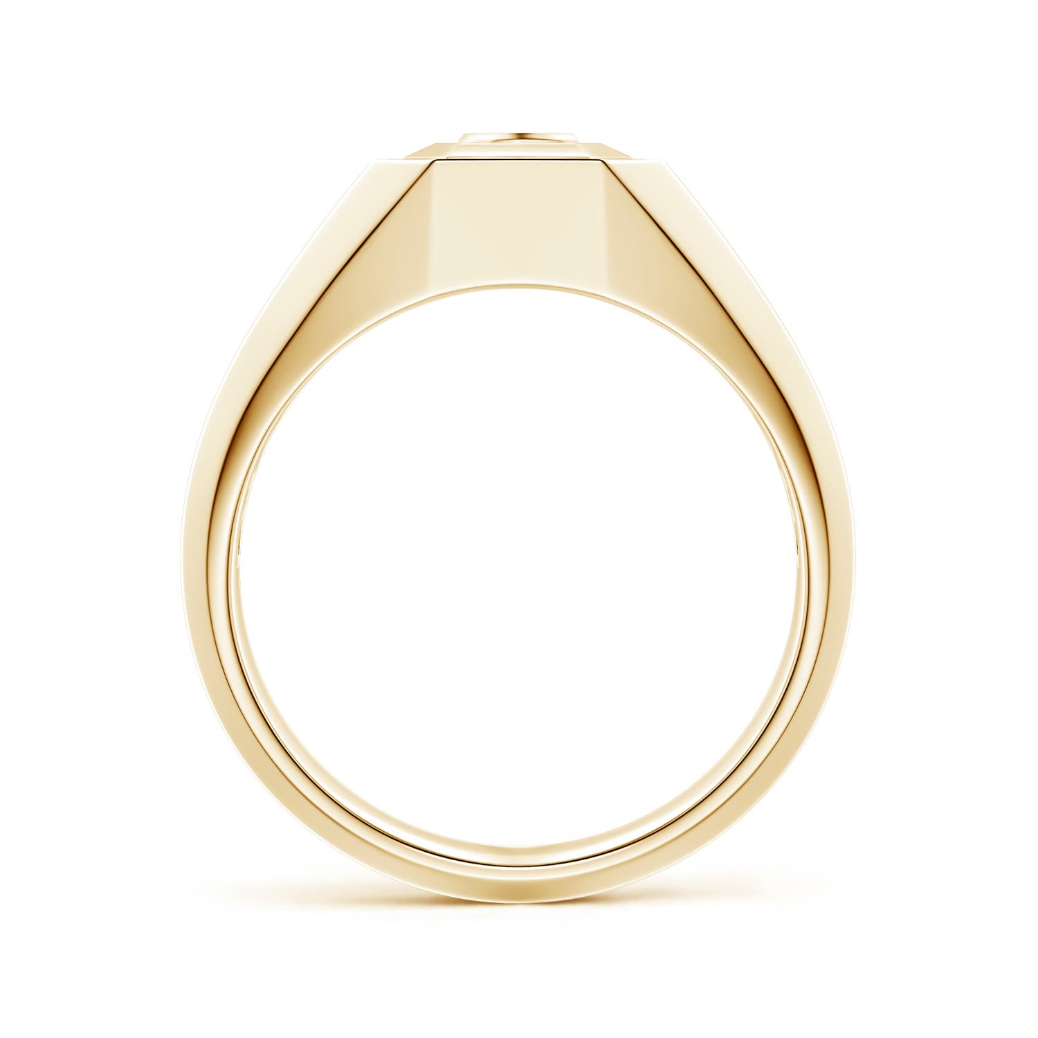 Men's Capital 'G' Octagon Signet Ring