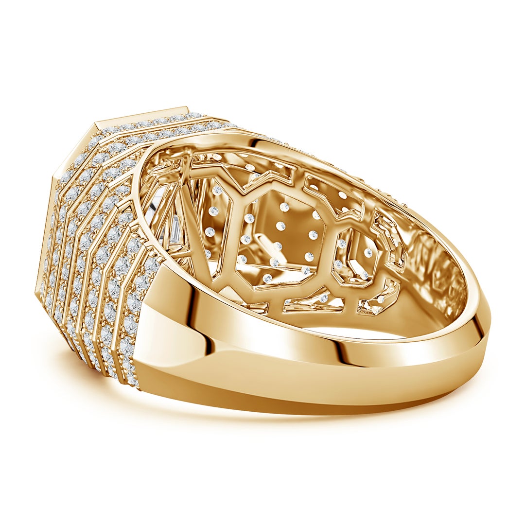 8mm HSI2 SRM0155D-YG-HSI2-8 in Yellow Gold - side 4