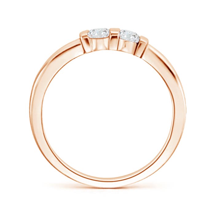 F-G, VS / 0.21 CT / 14 KT Rose Gold