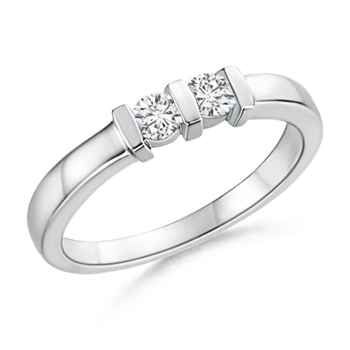 H, SI2 / 0.21 CT / 14 KT White Gold