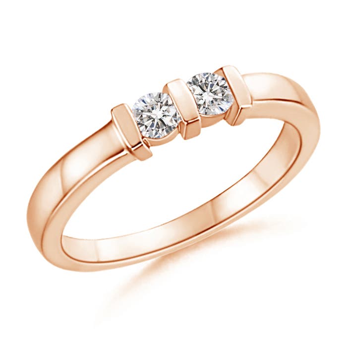 I-J, I1-I2 / 0.21 CT / 14 KT Rose Gold