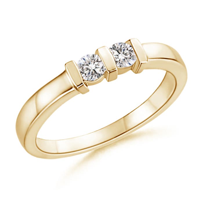 I-J, I1-I2 / 0.21 CT / 14 KT Yellow Gold