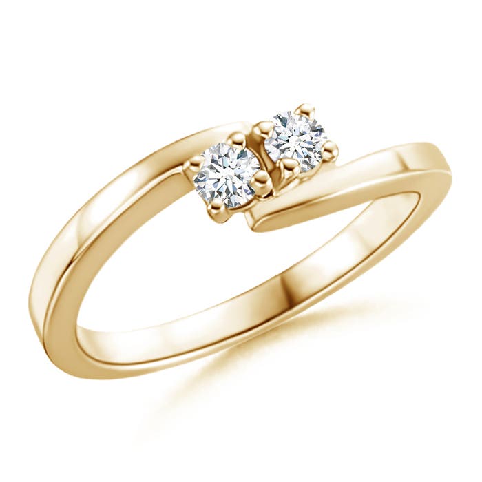 G, VS2 / 0.21 CT / 14 KT Yellow Gold