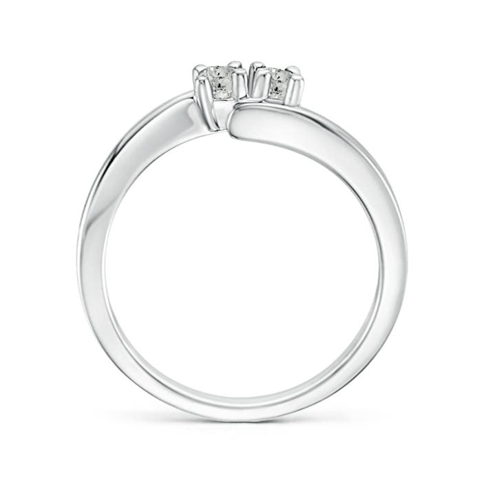 K, I3 / 0.21 CT / 14 KT White Gold