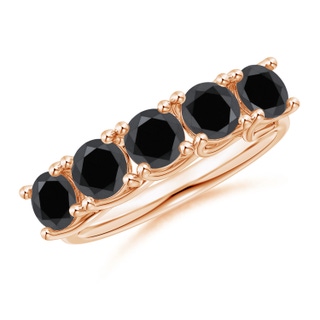 Round AA Enhanced Black Diamond
