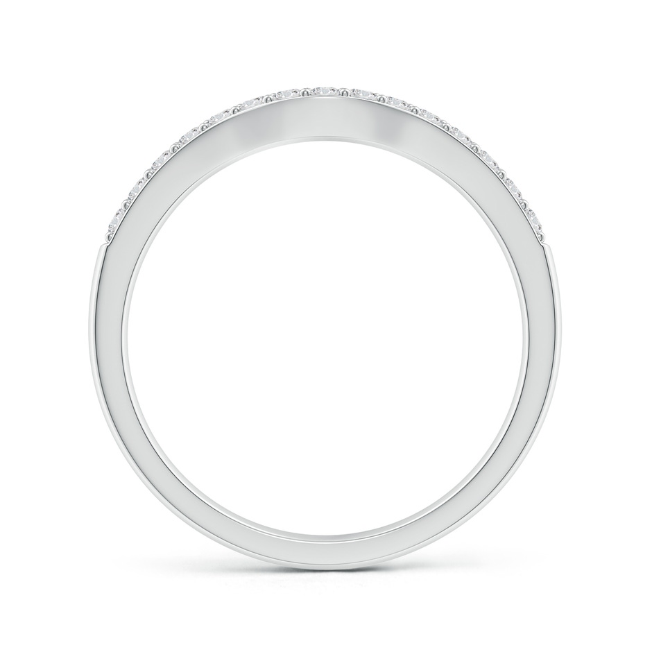 1.5mm HSI2 Classic Diamond Half Eternity Contoured Wedding Ring in White Gold side 199