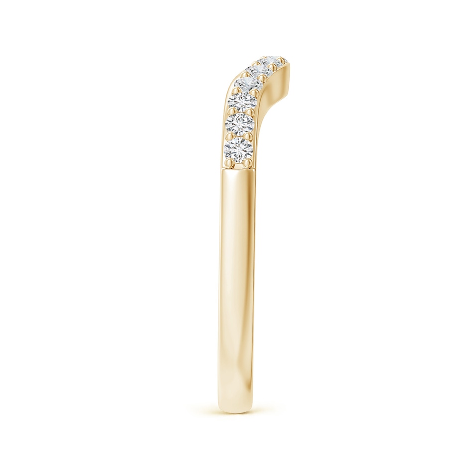 1.7mm HSI2 Classic Diamond Half Eternity Contoured Wedding Ring in 18K Yellow Gold side 299