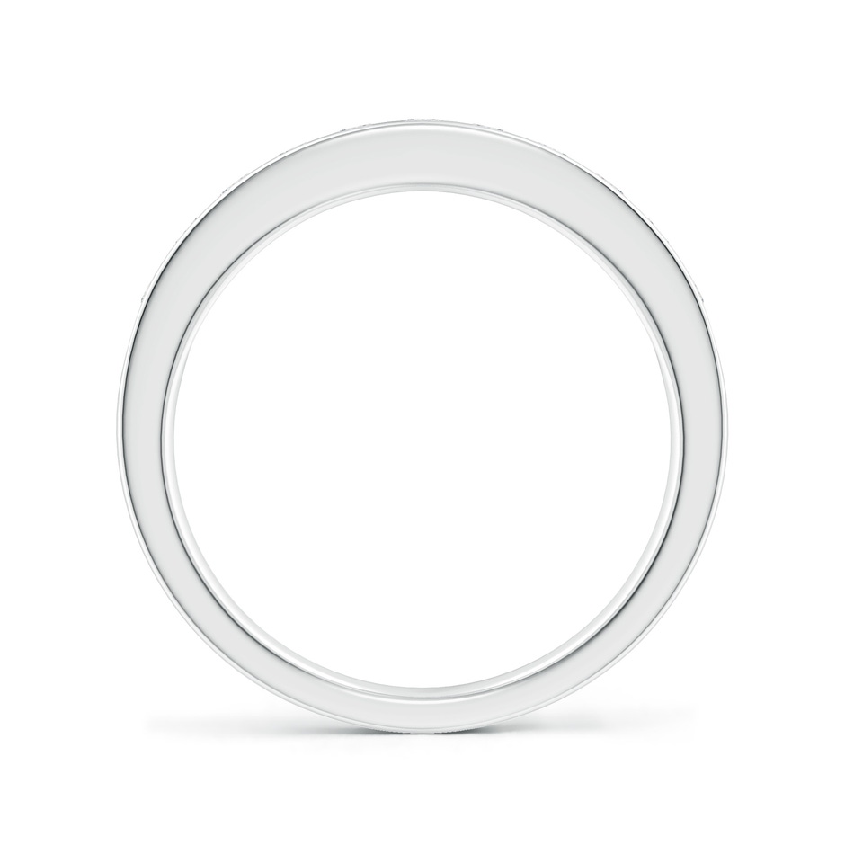 2.1mm HSI2 Channel Set Half Eternity Diamond Wedding Ring in P950 Platinum side 199