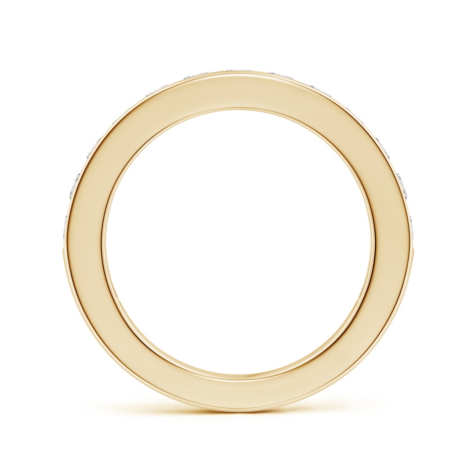 2.1mm HSI2 Channel Set Half Eternity Diamond Wedding Ring in Yellow Gold side 199