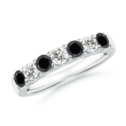 Black Diamond Stackable Rings