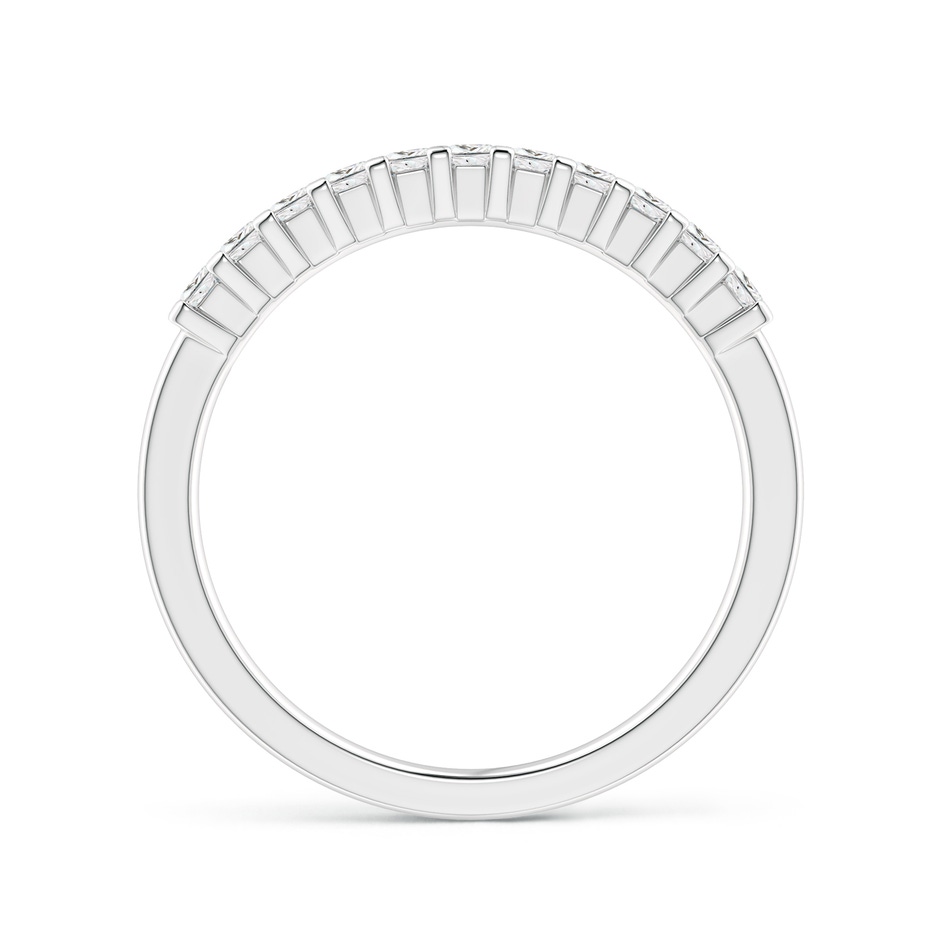 1.9mm GVS2 Princess Diamond Semi Eternity Classic Wedding Ring in White Gold side 199
