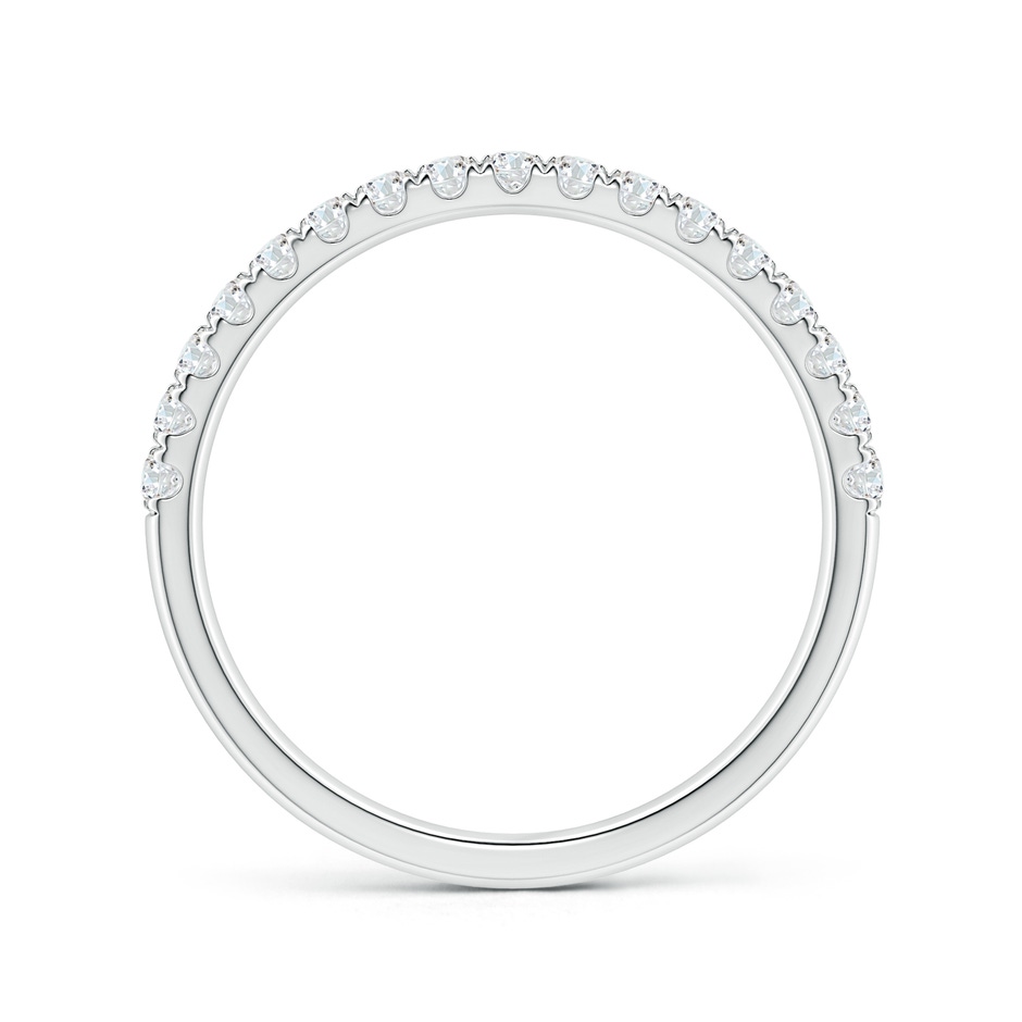1.6mm GVS2 Half Eternity Double Row Diamond Wedding Ring in White Gold side 199