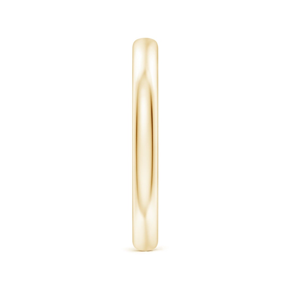 1.8mm HSI2 Plain Wedding Ring with Secret Diamond in 10K Yellow Gold side 299