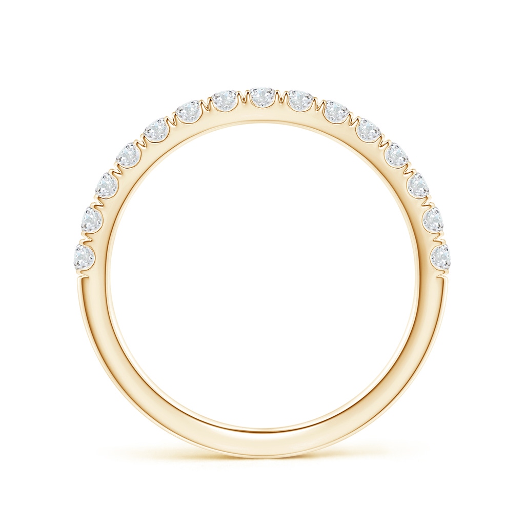 1.9mm GVS2 U-Pave Set Diamond Half Eternity Wedding Ring in Yellow Gold - side 199