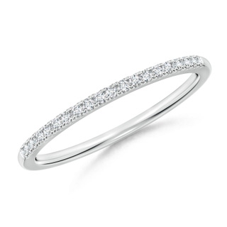 1.1mm GHVS Classic Diamond Half Eternity Women's Wedding Ring in P950 Platinum